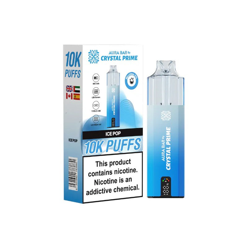 crystal prime aura bar 10k ice pop
