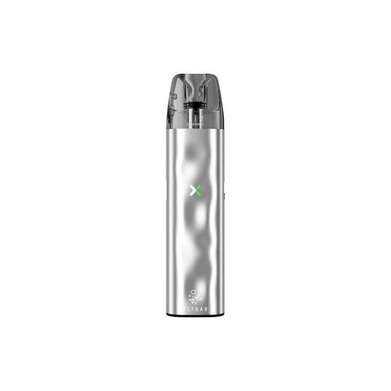 elf bar elfx mini kit silver