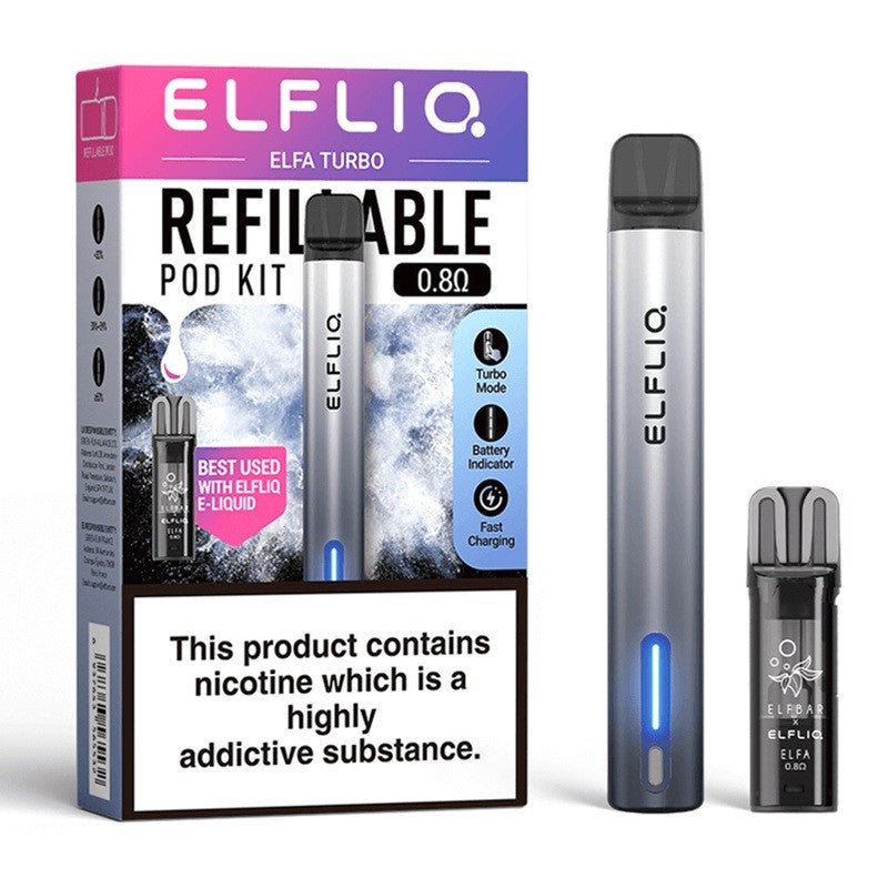 elfliq elfa turbo aurora black