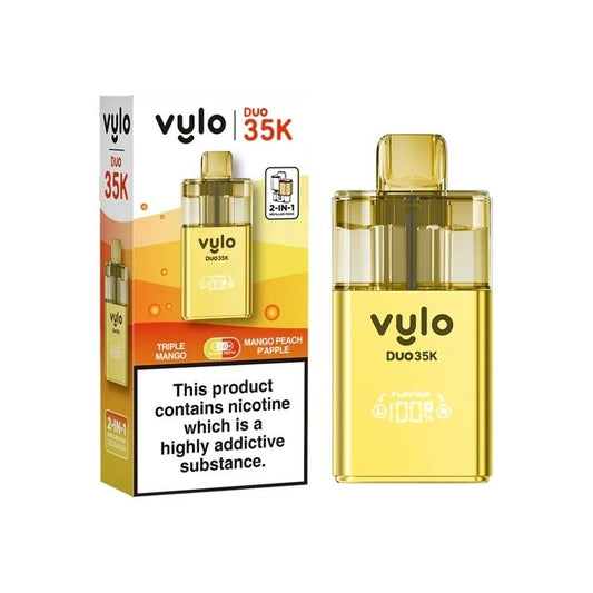 vylo duo 35k prefilled kit triple mango mango peach pineapple