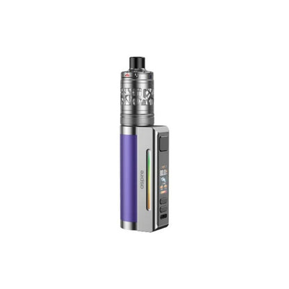 aspire zelos m80 vape kit purple and silver