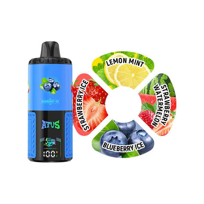 atvs 60k vape lemon mint blueberry ice