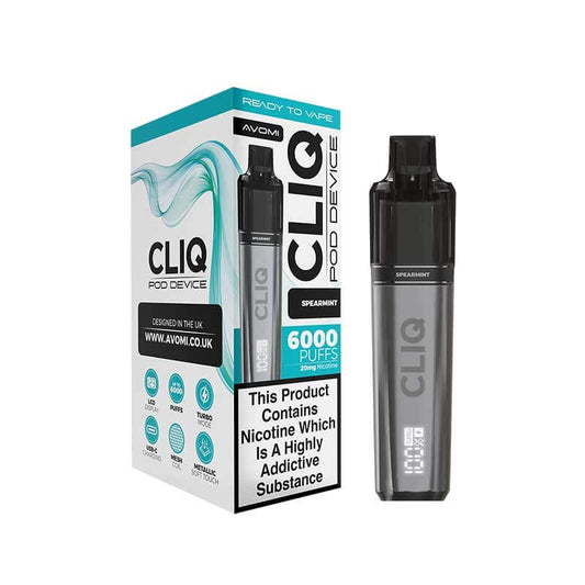 avomi cliq prefilled kit spearmint