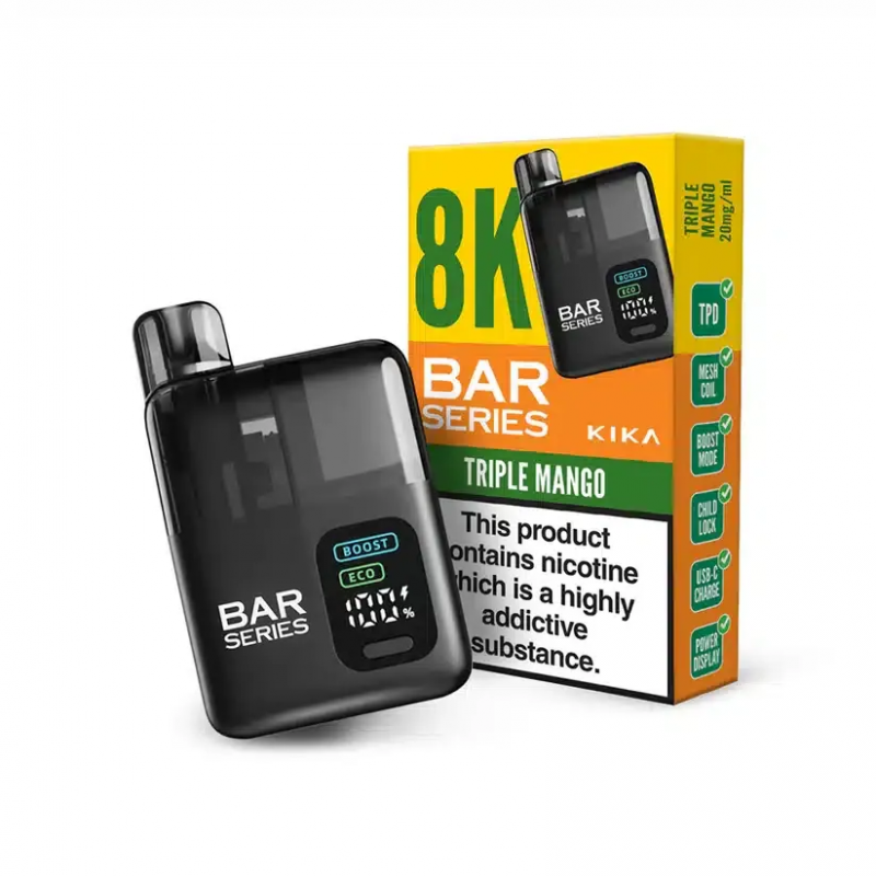 bar series kika 8k kit triple mango