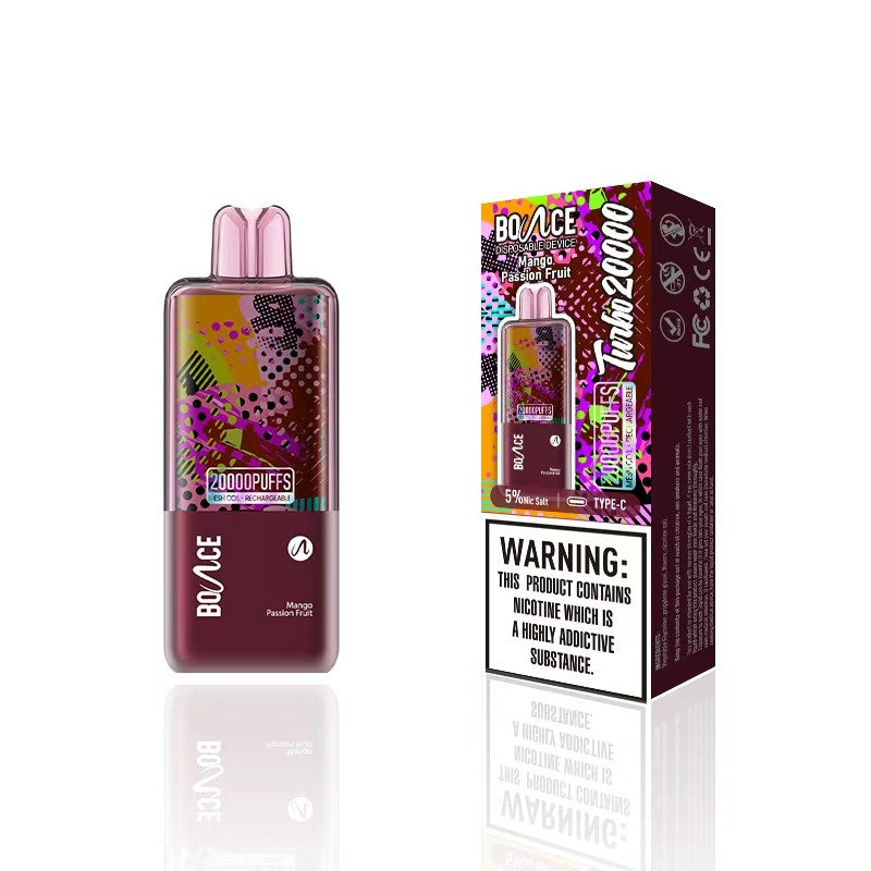 bounce turbo 20k kit mango passion fruit
