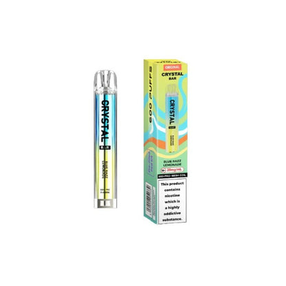 crystal bar original 600 kit blue razz lemonade