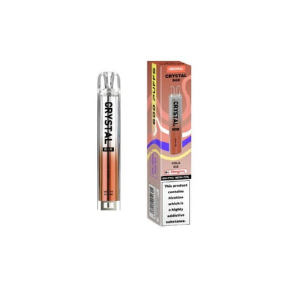 crystal bar original 600 kit cola ice