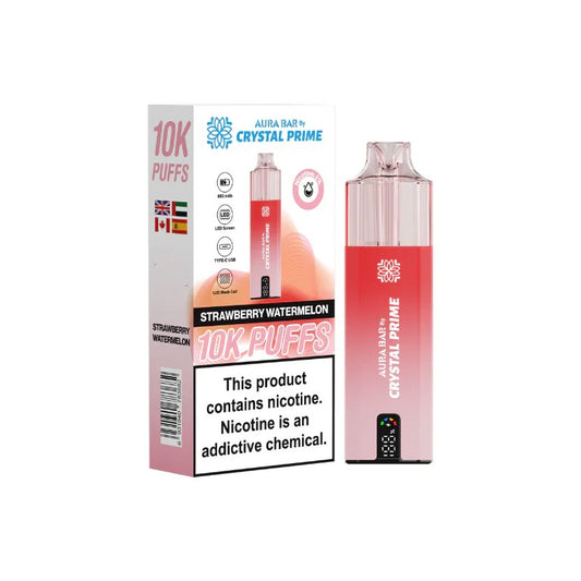 crystal prime aura bar 10k strawberry watermelon