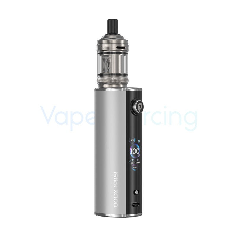 eleaf istick xc100 kit with gtl x tank silver