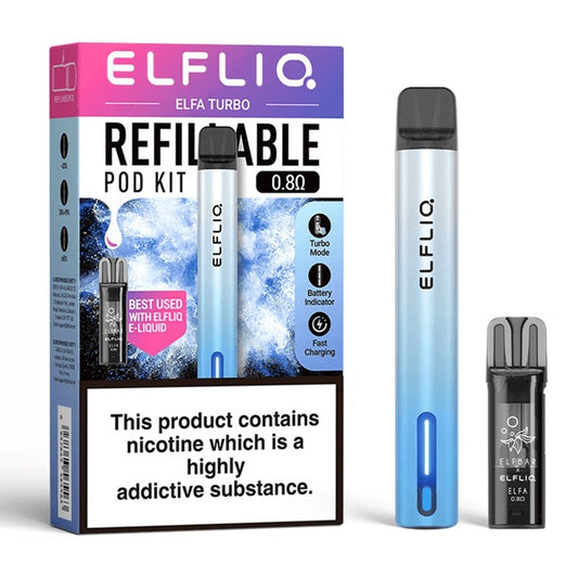 elfliq elfa turbo aurora cyan