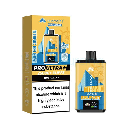 hayati pro ultra plus 25k ireland edition blue razz gb