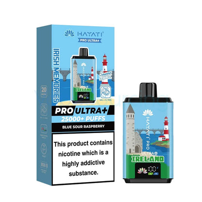 hayati pro ultra plus 25k ireland edition blue sour raspberry