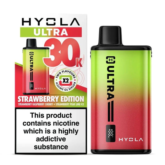 hyola ultra 30k prefilled kit strawberry edition