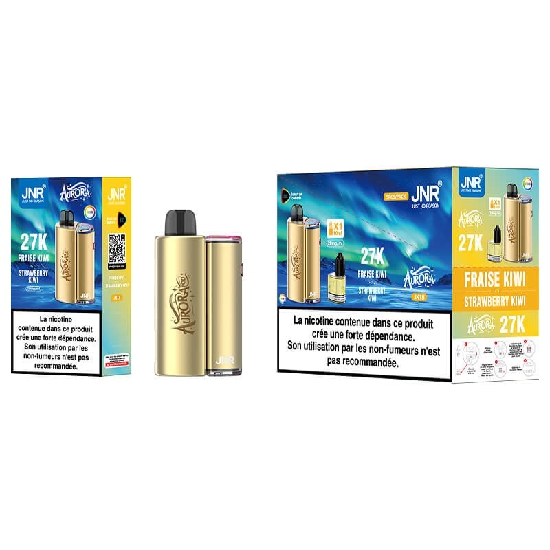 jnr aurora 27k prefilled kit strawberry kiwi
