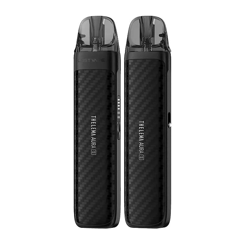 lost vape thelema aura s kit carbon black