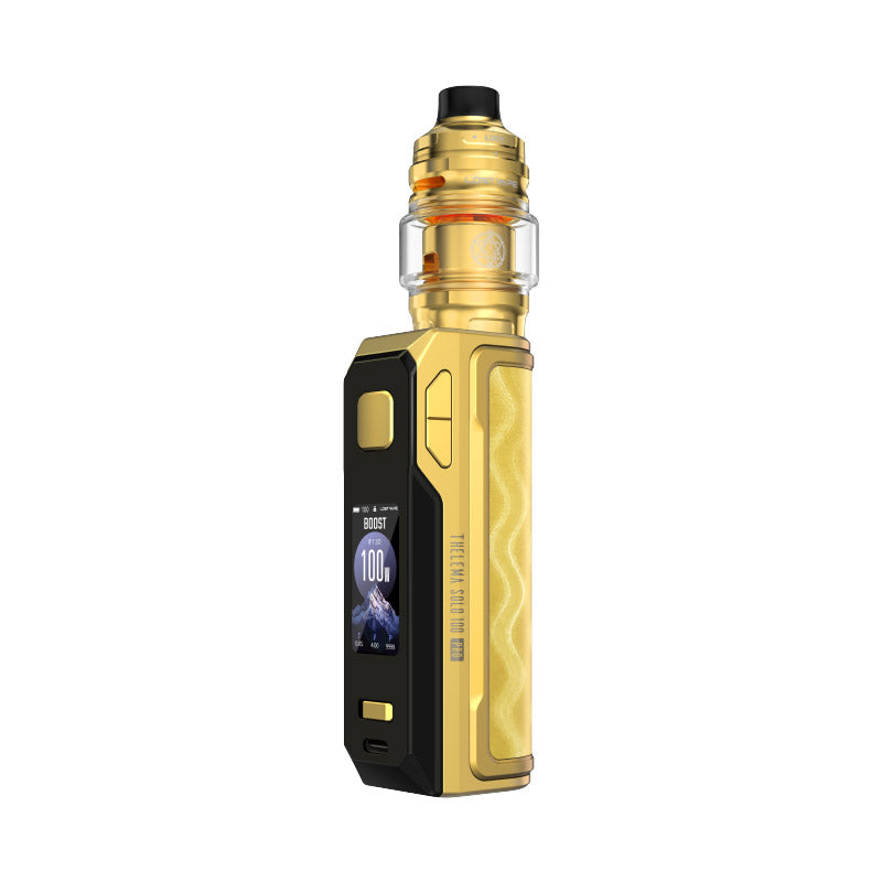 lost vape thelema solo 100 pro kit wavy gold