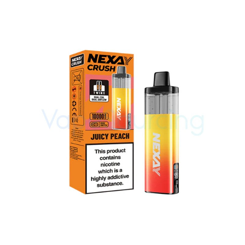 nexay crush 10k kit juicy peach