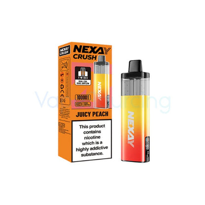 nexay crush 10k kit juicy peach