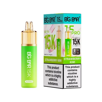 strawberry kiwi big bar 15 pro kit