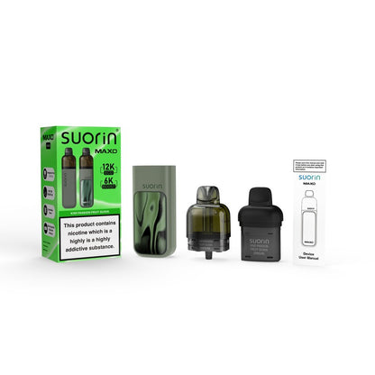suorin maxo 12k kit kiwi passion fruit guava