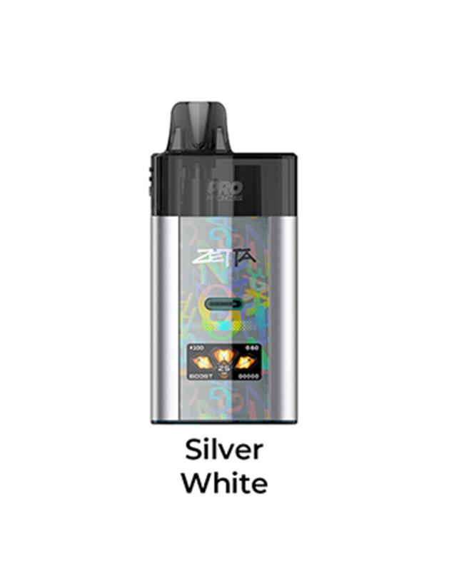 uwell zetta pro kit silver white
