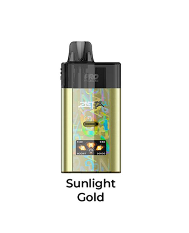 uwell zetta pro kit sunlight gold