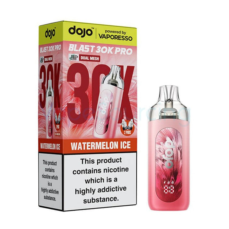 vaporesso dojo blast 30k pro kit watermelon ice