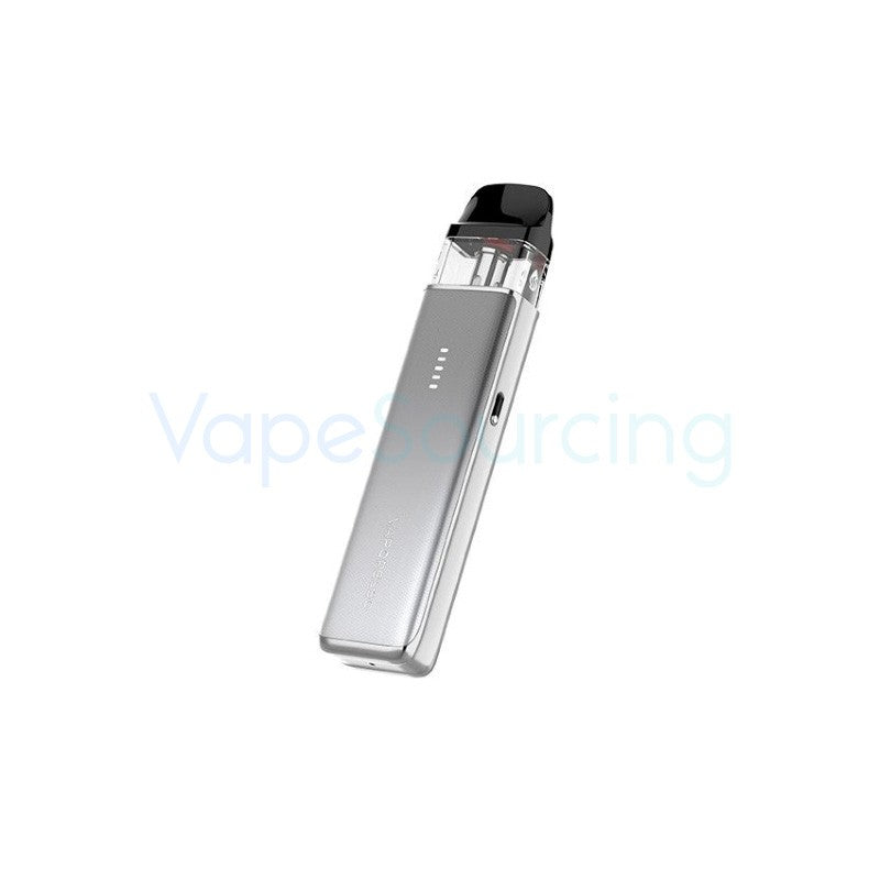vaporesso xros 6 mini pod kit titanium silver