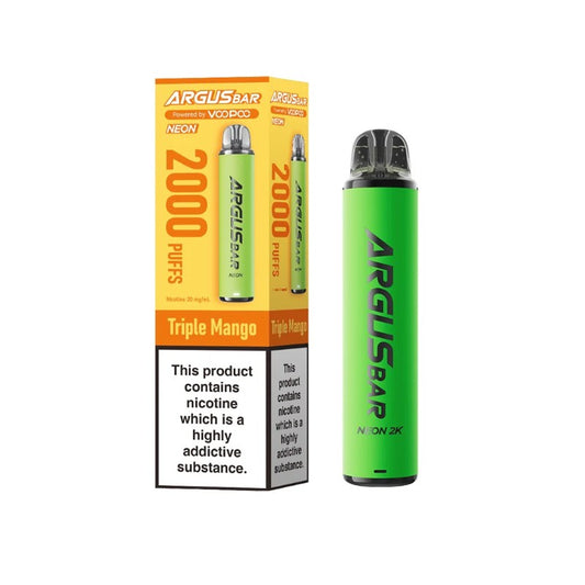VOOPOO Argus Bar Neon 2K Prefilled Vape