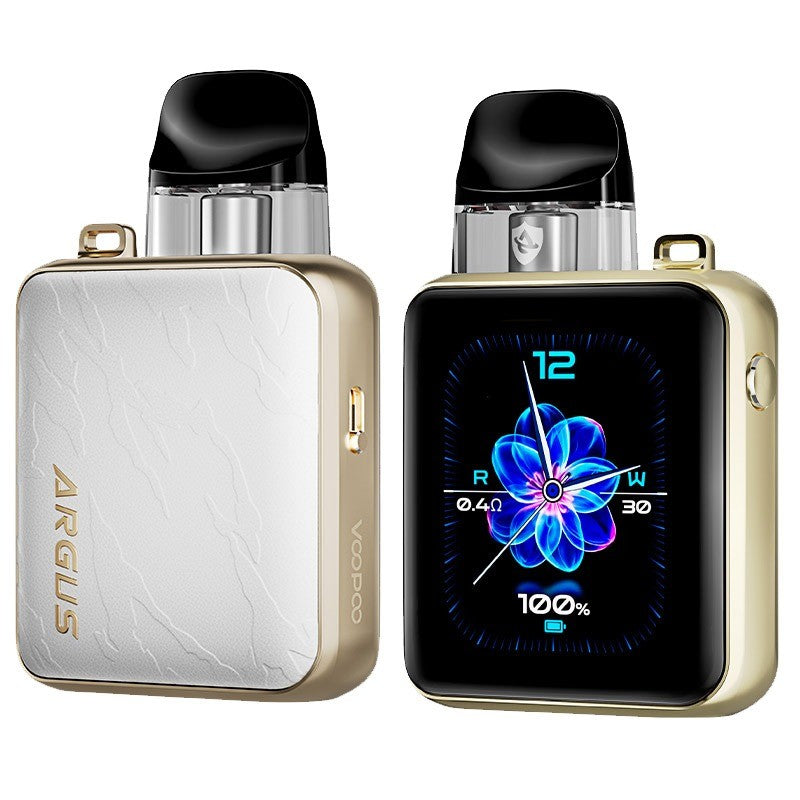 voopoo argus p3 pod kit silver leather