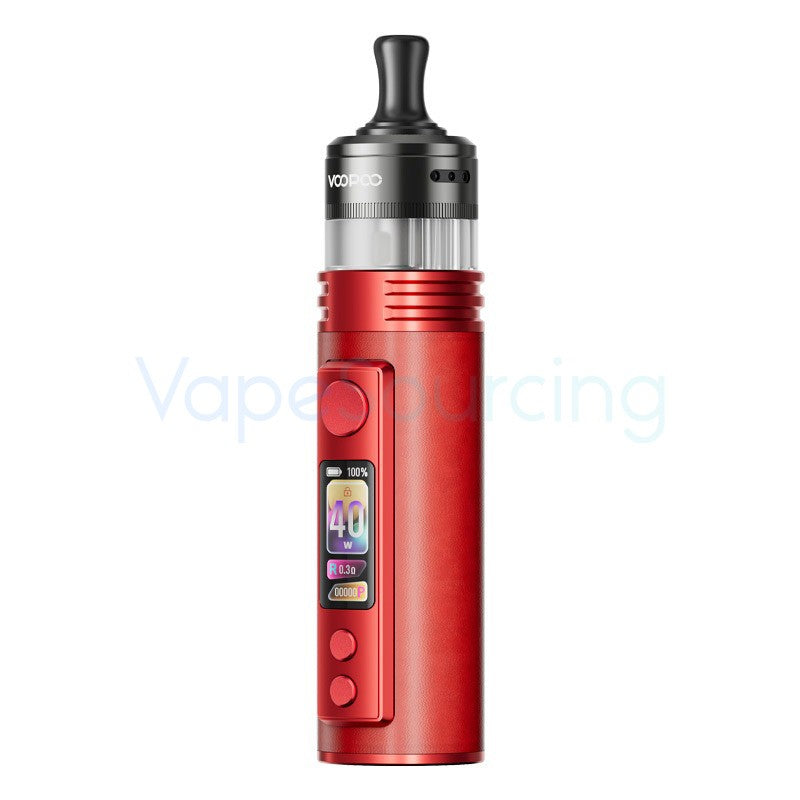 voopoo rag h40 pod mod kit modern red