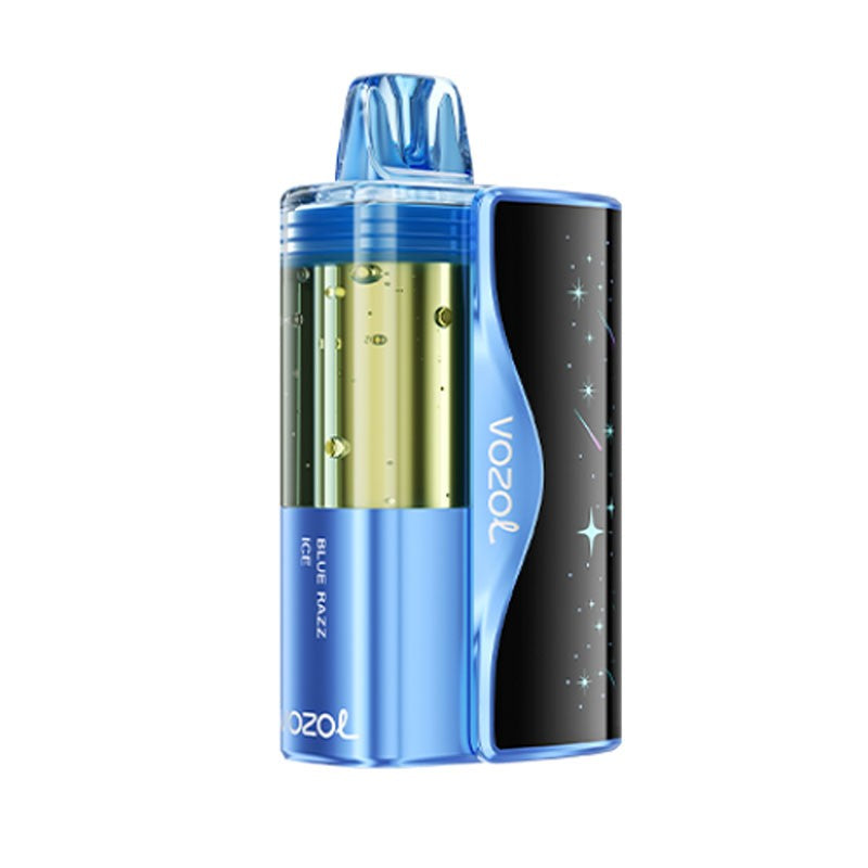 vozol mega 50k vape kit blue razz ice