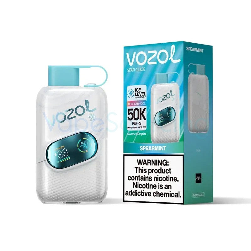 vozol star click 50k kit spearmint