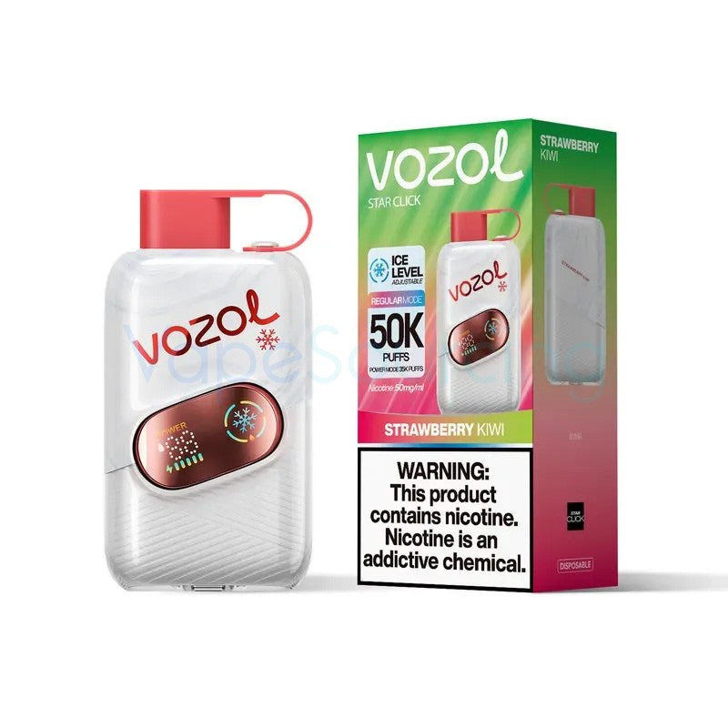 vozol star click 50k kit strawberry kiwi