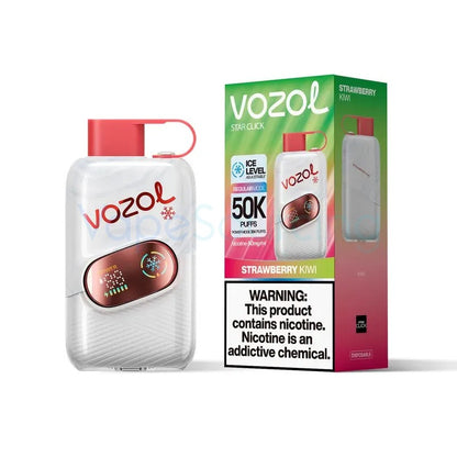 vozol star click 50k kit strawberry kiwi