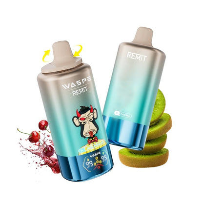 waspe remit 100k vape kit juicy peach ice tropical fruit