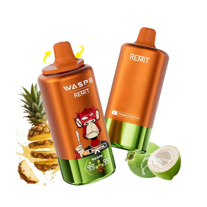waspe remit 100k vape kit red bull ice banana ice